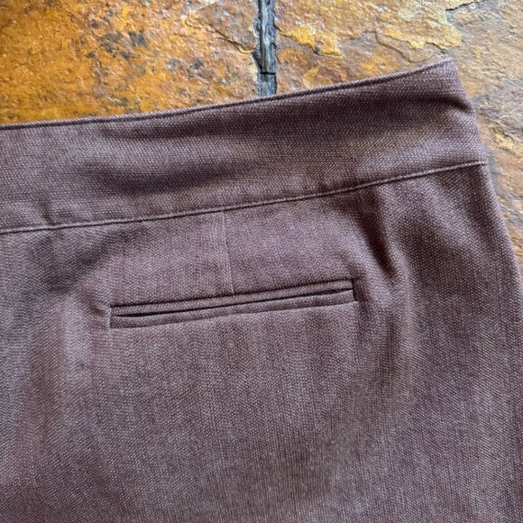 Vintage Bandolino Brown Retro Tailored Suit, Womens Size 12 - Picture 9 of 10